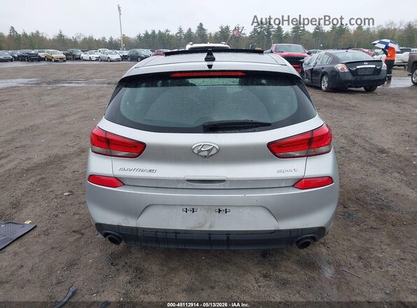 KMHH55LC6JU071412 2018 HYUNDAI ELANTRA GT Silver 