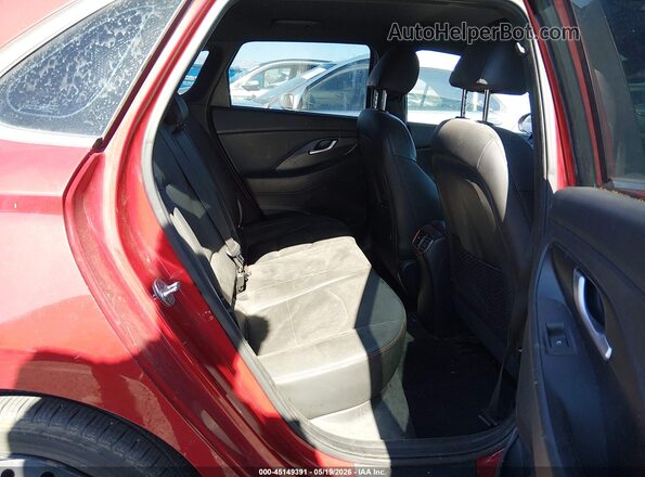 KMHH55LCXJU037263 2018 HYUNDAI ELANTRA GT Красный 
