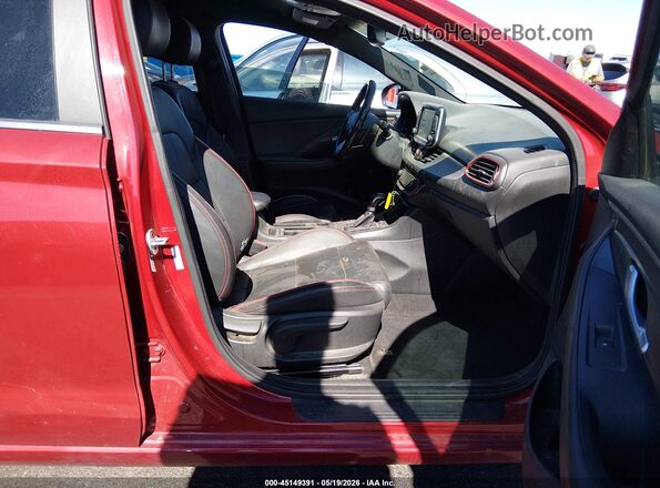 KMHH55LCXJU037263 2018 HYUNDAI ELANTRA GT Красный 