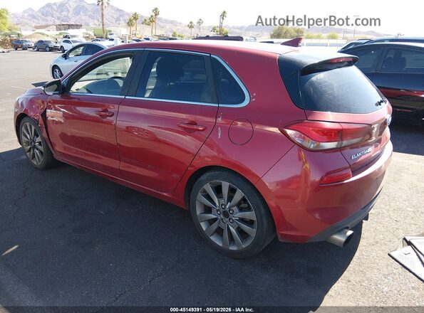 KMHH55LCXJU037263 2018 HYUNDAI ELANTRA GT Красный 