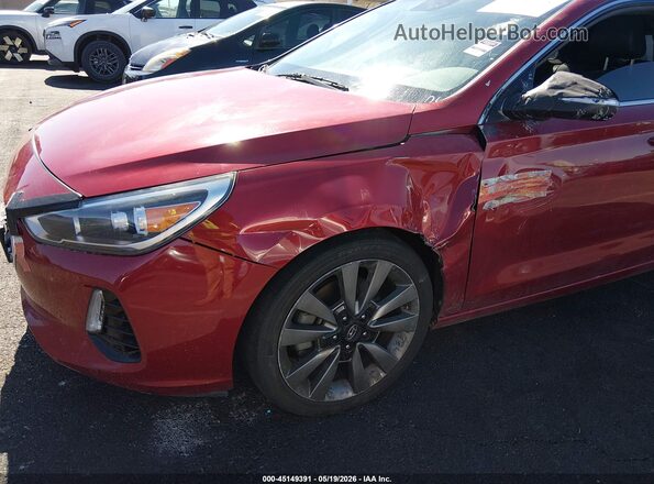 KMHH55LCXJU037263 2018 HYUNDAI ELANTRA GT Красный 