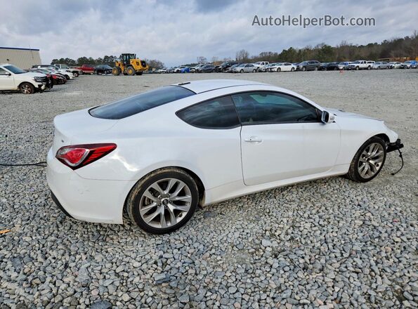 KMHHT6KJ2GU134882 2016 HYUNDAI GENESIS Белый Задняя правая четверть
