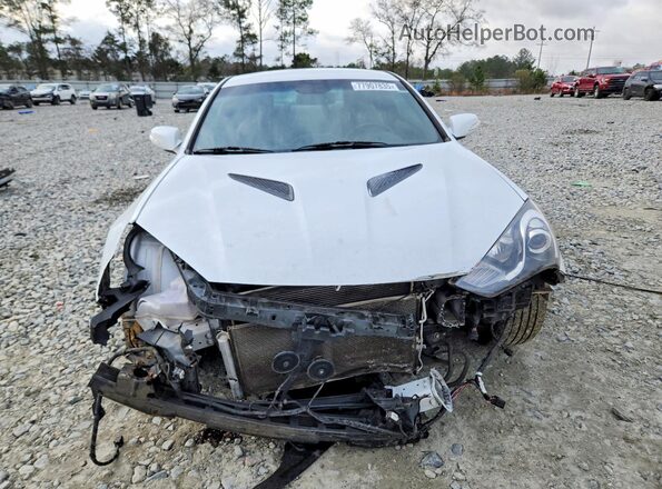 KMHHT6KJ2GU134882 2016 HYUNDAI GENESIS Белый Вид спереди