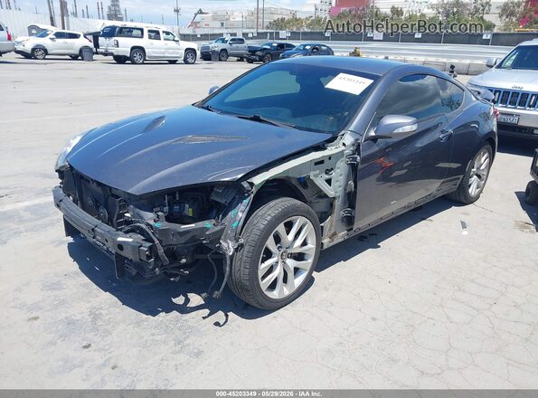 KMHHT6KJ4GU131224 2016 HYUNDAI GENESIS Gray 