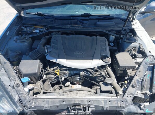 KMHHT6KJ4GU131224 2016 HYUNDAI GENESIS Gray 