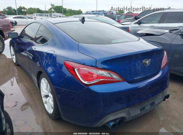KMHHT6KJ8GU132702 2016 HYUNDAI GENESIS Blue Հետևի ձախ