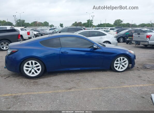 KMHHT6KJ8GU132702 2016 HYUNDAI GENESIS Blue Սալոնի հետևի տեսք