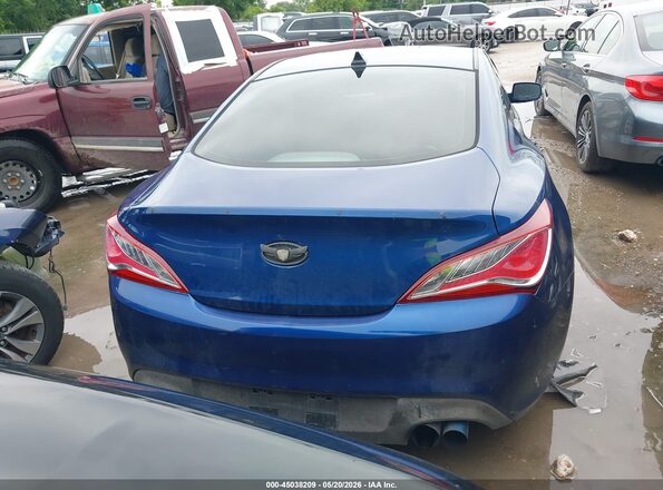 KMHHT6KJ8GU132702 2016 HYUNDAI GENESIS Blue 