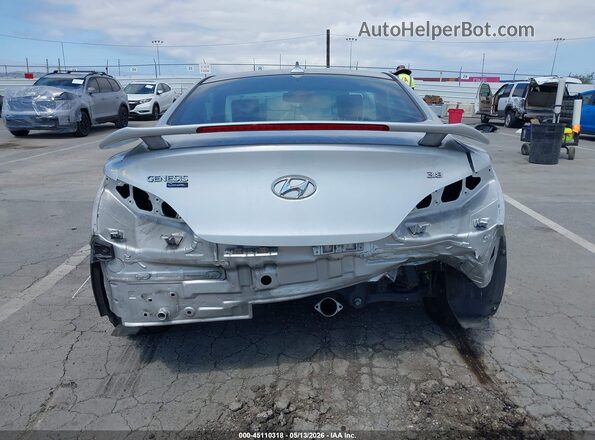 KMHHU6KJ6GU133392 2016 HYUNDAI GENESIS Серебряный 