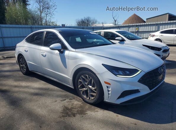 KMHL14JA1MA147951 2021 HYUNDAI SONATA White Front right
