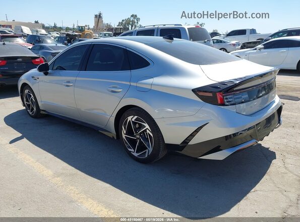 KMHL14JA2SA496596 2025 HYUNDAI SONATA Silver Հետևի ձախ