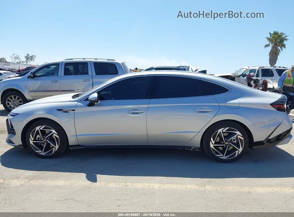 KMHL14JA2SA496596 2025 HYUNDAI SONATA Silver Սալոնի 360 աստիճան տեսք