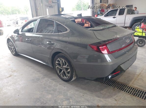 KMHL14JA4NA205665 2022 HYUNDAI SONATA Gray უკანა მარცხენა