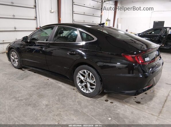 KMHL14JA6MA144544 2021 HYUNDAI SONATA Black Tył lewy