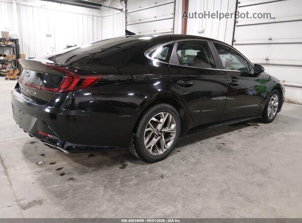 KMHL14JA6MA144544 2021 HYUNDAI SONATA Black Tył prawy