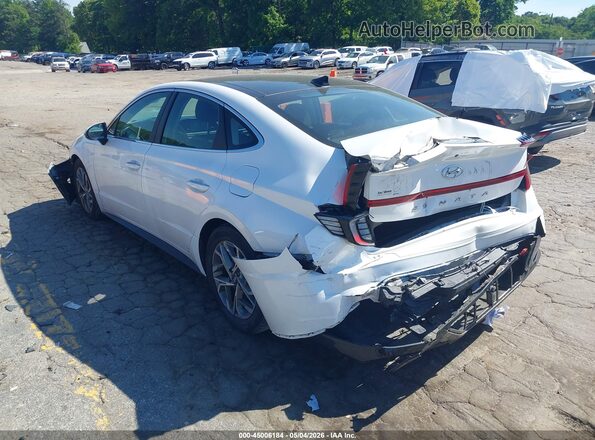 KMHL14JA6NA230664 2022 HYUNDAI SONATA White უკანა მარცხენა