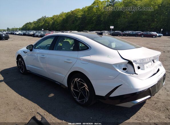 KMHL14JAXRA403642 2024 HYUNDAI SONATA White Trasero izquierdo