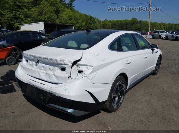 KMHL14JAXRA403642 2024 HYUNDAI SONATA White Trasero derecho