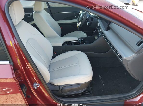 KMHL14JAXSA429096 2025 HYUNDAI SONATA Red Սալոնի դիմացի տեսք