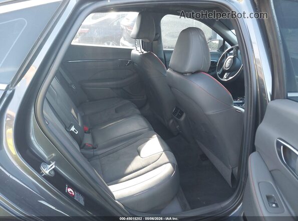 KMHL14JC0NA224697 2022 HYUNDAI SONATA Gray Вид наклейки з VIN-кодом