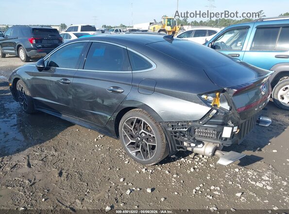 KMHL14JC0NA224697 2022 HYUNDAI SONATA Gray Задня ліва чверть
