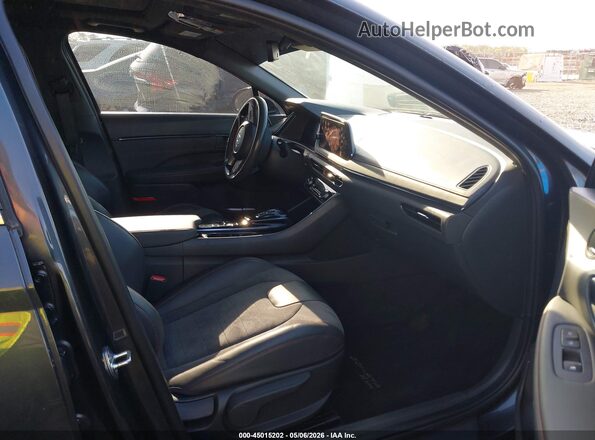 KMHL14JC0NA224697 2022 HYUNDAI SONATA Gray Вид салону спереду
