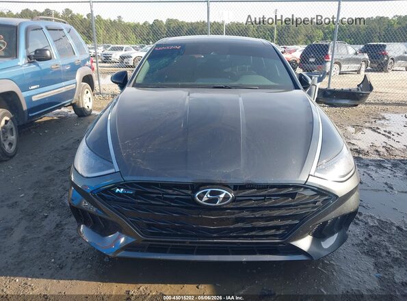 KMHL14JC0NA224697 2022 HYUNDAI SONATA Gray Вид щитка приладів
