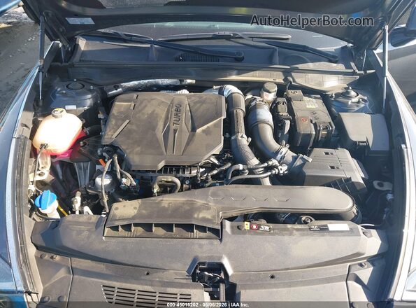 KMHL14JC0NA224697 2022 HYUNDAI SONATA Gray Вид ззаду