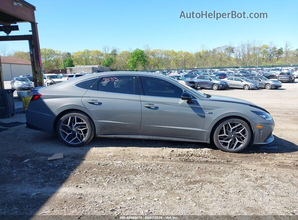 KMHL14JC1NA226152 2022 HYUNDAI SONATA Gray 