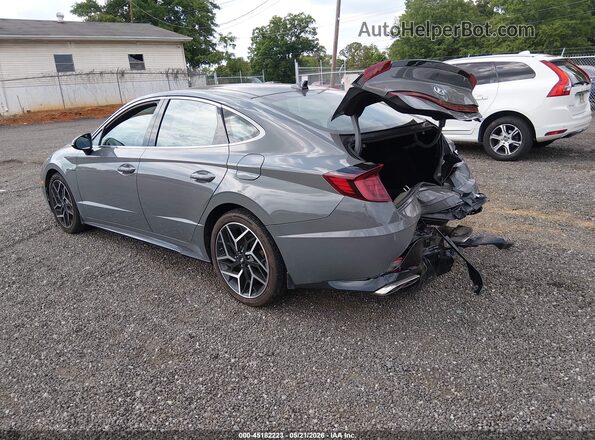 KMHL14JC4PA256703 2023 HYUNDAI SONATA Gray უკანა მარცხენა
