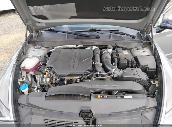 KMHL14JC4PA256703 2023 HYUNDAI SONATA Gray უკანა ხედი