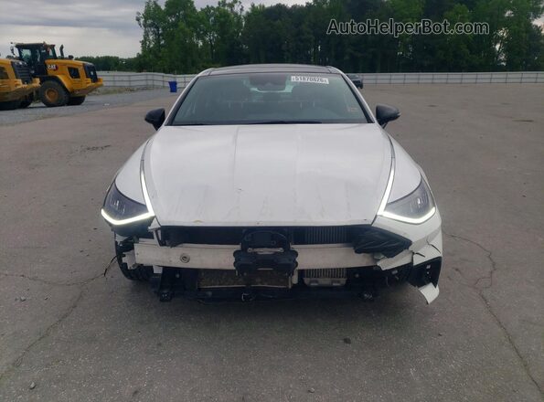 KMHL14JC8PA278672 2023 HYUNDAI SONATA White Front view