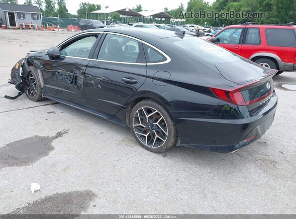 KMHL14JC8PA340409 2023 HYUNDAI SONATA Black 