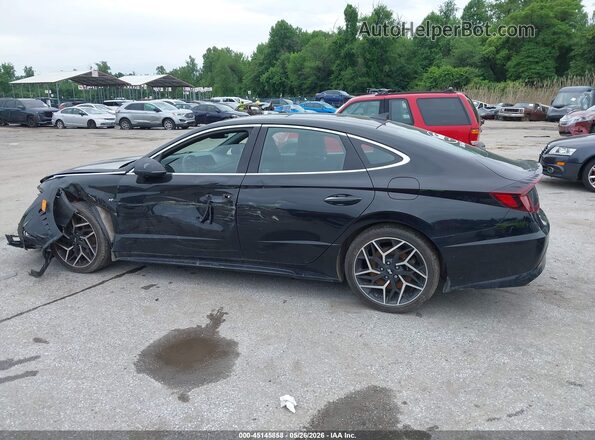 KMHL14JC8PA340409 2023 HYUNDAI SONATA Black 