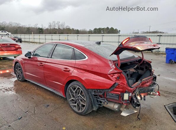 KMHL14JCXPA315625 2023 HYUNDAI SONATA Red 