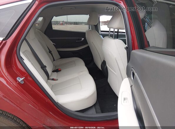 KMHL24JA8SA484191 2025 HYUNDAI SONATA Burgundy VIN կոդի պիտակի տեսք