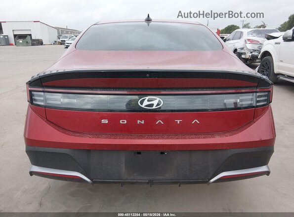 KMHL24JA8SA484191 2025 HYUNDAI SONATA Burgundy 