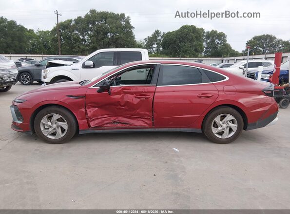 KMHL24JA8SA484191 2025 HYUNDAI SONATA Burgundy Սալոնի 360 աստիճան տեսք