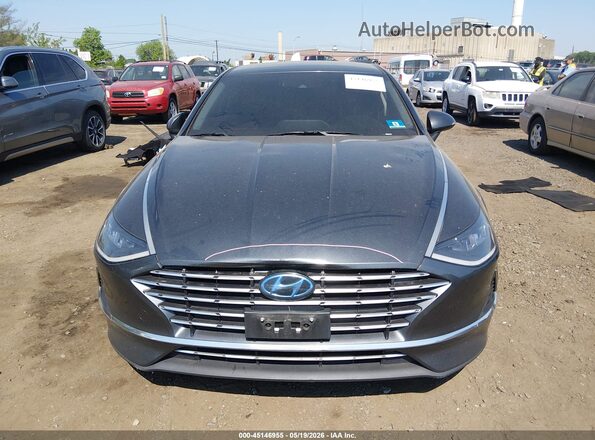 KMHL24JJ2LA009752 2020 HYUNDAI SONATA HYBRID Black Սարքավորումների վահանակի տեսք