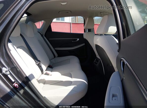 KMHL24JJ2MA030666 2021 HYUNDAI SONATA Gray Widok naklejki z numerem VIN