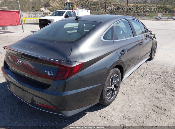 KMHL24JJ2MA030666 2021 HYUNDAI SONATA Gray Tył prawy