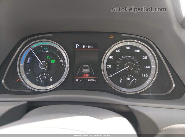 KMHL24JJ2MA030666 2021 HYUNDAI SONATA Gray Widok tylnych siedzeń