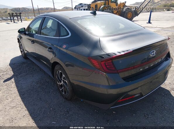 KMHL24JJ2MA030666 2021 HYUNDAI SONATA Gray Tył lewy