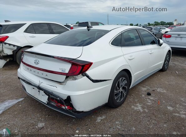 KMHL24JJXMA033086 2021 HYUNDAI SONATA White Tył prawy