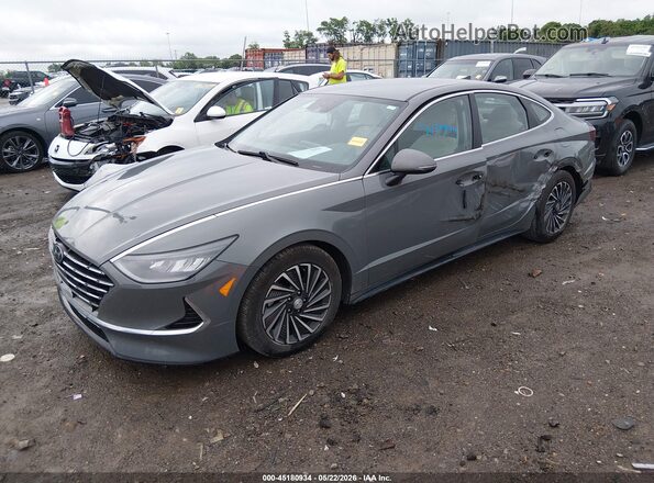 KMHL34JJ4PA059202 2023 HYUNDAI SONATA HYBRID Cream 