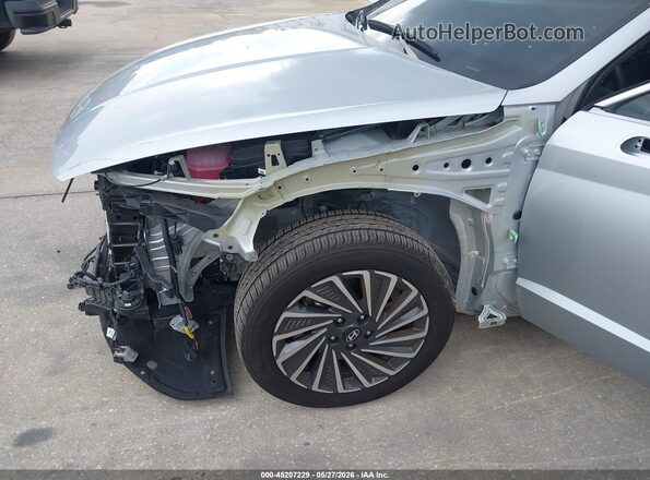 KMHL34JJ4SA103191 2025 HYUNDAI SONATA HYBRID Silver Դիմացի տեսք