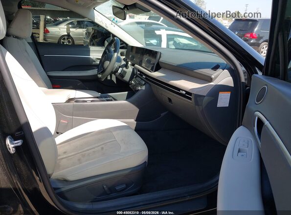 KMHL34JJXRA100287 2024 HYUNDAI SONATA HYBRID Черный 
