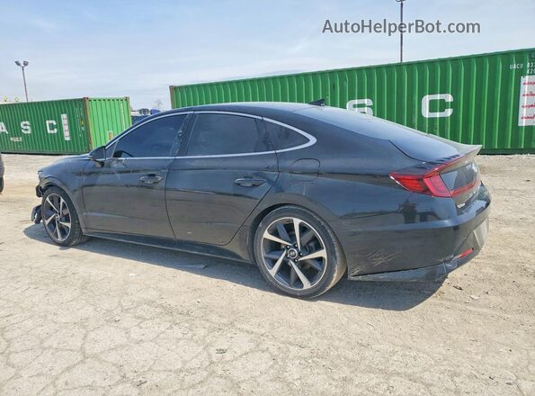 KMHL44J2XPA261449 2023 HYUNDAI SONATA Black Задня ліва чверть