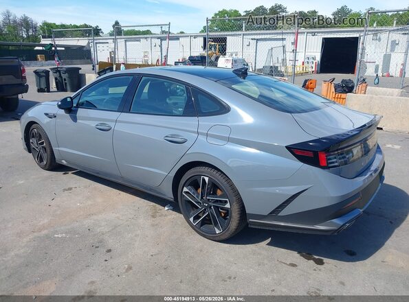 KMHL54JC2TA529510 2026 HYUNDAI SONATA Gray Trasero izquierdo