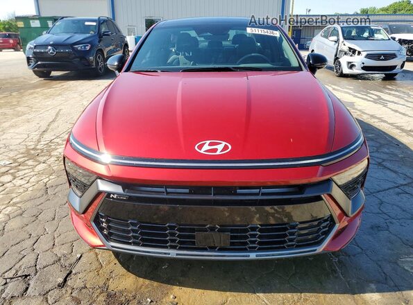 KMHL54JC3SA521074 2025 HYUNDAI SONATA Red Вид спереду